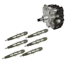 6.7L Cummins Stage 2 Performance CR Pump and Injectors Package Dodge 2007.5-2018 BD Diesel