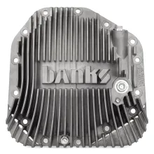 Ram-Air Differential Cover Kit Natural Aluminum w/Hardware for 17-24 Ford F250 HD Tow Pkg and F350 SRW with Dana M275 Rear Axle Banks Power