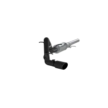 3 Inch Cat Back Exhaust System Single Side Exit Black Coated For 14-18 Silverado/Sierra 1500 MBRP
