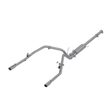 3 Inch Cat Back Exhaust System Dual Split Rear For 06-08 Dodge Ram Hemi 1500 5.7L Standard Cab/Crew Cab/Short Bed Aluminized Steel MBRP