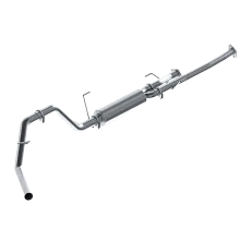 Cat Back Exhaust System Single Side No Tip Aluminized Steel For 09-21 Toyota Tundra MBRP