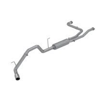 Cat Back Exhaust System Single Side T409 Stainless Steel For 04-15 Nissan Titan 5.6L Extended/Crew Cab MBRP