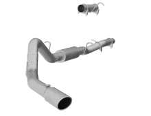 4 Inch Cat Back Exhaust System Single Side T409 Stainless Steel For 06-07 Silverado/Sierra 2500/3500 Duramax MBRP