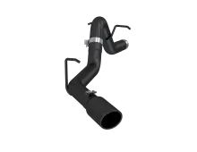 Colorado/Canyon 3 Inch Filter Back Single Side For 16-22 Colorado/Canyon Duramax 2.8L Armor Black For 16-22 Colorado/Canyon /Duramax 2.8L MBRP