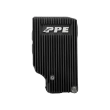 20-25 Ford Super Duty Diesel 10R140 Heavy-Duty Cast Aluminum Deep Transmission Pan-Black Pacific Performance Engineering