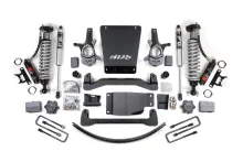 6 Inch Lift Kit FOX Performance Elite Block Kit and Add A Leaf Coil-Over 07-13 Silverado/Sierra 1500 4WD BDS Supsension