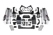 25-Up Silverado/Sierra 1500 4WD 4 Inch Suspension Lift Kit 3.0 Diesel / 2.7 Gas 3 Inch Rear Block -Fox 2.5 PES C/O Front Fox 2.0 PS Rear BDS Suspension