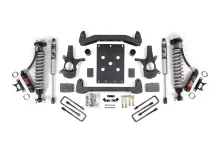 4 Inch Lift Kit FOX 2.0 Performance Elite 5 Inch Block Lift Coil-Over 07-13 Silverado/Sierra 1500 2WD BDS Suspension