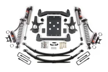 4 Inch Lift Kit FOX 2.5 Performance Elite Leaf Spring Coil-Over 07-13 Silverado/Sierra 1500 2WD BDS Suspension