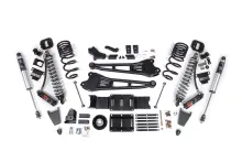 2025 Ram 2500 4WD (Diesel) 4 Inch Radius Arm Suspension Lift Kit W/ Indexing Ring, 2.5 Inch Rear Lift, Coil Spring - Fox 2.5 PES C/O, Fox 2.5 IFP PS Shocks BDS Suspension