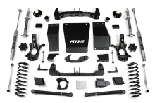 6 Inch Lift Kit Chevy/GMC Suburban Tahoe Yukon/XL 1500 15-19 4WD Aluminum / Stamped Steel NX2 Nitro