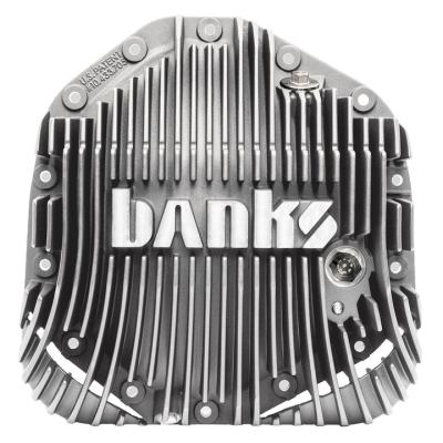 Ram-Air Differential Cover Kit for 19-26 Ram and 20-26 Chevy/GMC, with 11.5 inch or 12 inch 14-Bolt AAM Rear Axle Natural Aluminum Banks Power
