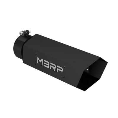 Universal 5 Inch Hexagon Shaped W/Back Plate Exhaust Tip MBRP