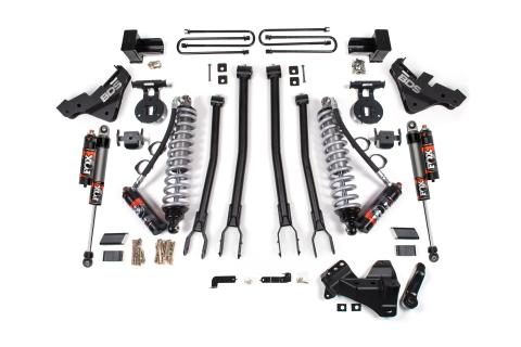 20-22 Ford F-450 4WD 4 Inch Coilover 4-Link Suspension Lift Kit, 3.5 Inch Rear, Block - Fox 2.5 Performance Elite Series C/O Front, Fox 2.5 Performance Elite Series Front, Fox 2.5 Performance Elite Series Rear BDS Suspension