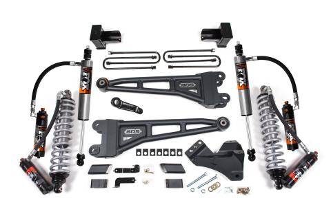 23-25 Ford F-450 4WD 4 Inch Coilover Radius Arm Suspension Lift Kit, 3.5 Inch Rear, Block - Fox 2.5 Performance Elite Series C/O Front, Fox 2.5 Performance Elite Series Front, Fox 2.5 Performance Elite Series Rear BDS Suspension