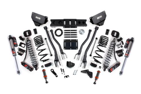 14-18 Ram 2500 4WD 4 Inch 4-Link Suspension Lift Kit, 2.5 Inch Rear, Coil Spring, Diesel - Fox 2.5 Performance Elite Series C/O Front, FOX 2.0 Front Bump, Fox 2.5 Performance Elite Series Rear BDS Suspension