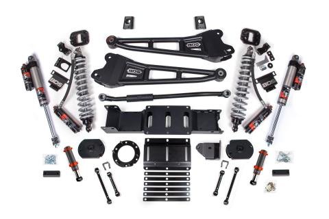 19-24 Ram 2500 4WD 3 Inch Radius Arm Suspension Lift Kit, 1.25 Inch Rear, Coil Spacer, Diesel - Fox 2.5 Performance Elite Series C/O Front, FOX 2.0 Front Bump, Fox 2.5 Performance Elite Series Rear BDS Suspension