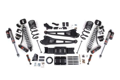 19-24 Ram 2500 4WD 4 Inch Radius Arm Suspension Lift Kit, 2.5 Inch Rear, Coil Spring, Diesel - Fox 2.5 Performance Elite Series C/O Front, FOX 2.0 Front Bump, Fox 2.5 Performance Elite Series Rear BDS Suspension