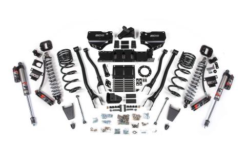 19-24 Ram 2500 4WD 6 Inch 4-Link Suspension Lift Kit, 4.5 Inch Rear, Coil Spring, Diesel - Fox 2.5 Performance Elite Series C/O Front, Fox 2.5 Performance Elite Series Rear BDS Suspension