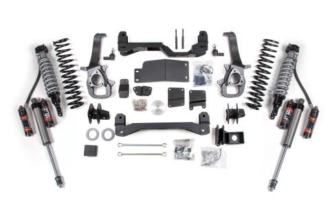 12 Ram 1500 4WD 4 Inch Suspension Lift Kit, 3 Inch Rear Lift, Coil Spring - Fox 2.5 Performance Elite Series C/O, Fox 2.0 IFP Performance Series Shocks BDS Suspension