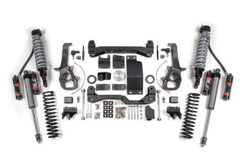 12 Ram 1500 6 Inch Suspension Lift Kit, 5 Inch Rear Lift, Coil Spring - Fox 2.5 Performance Elite Series C/O, Fox 2.0 IFP Performance Series Shocks BDS Suspension