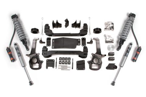 13-18 Ram 1500/ 2019-2023 1500 Classic 4WD 4 Inch Suspension Lift Kit, 3 Inch Rear Lift, Coil Spring - Fox 2.5 Performance Elite Series C/O, Fox 2.5 Performance Elite Series Shocks BDS Suspension