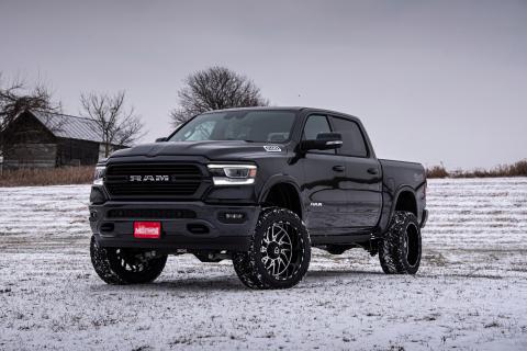 19-23 Ram 1500 Rebel 4WD 5 Inch Suspension Lift Kit 5 Inch Rear Coil Spring- Fox 2.5 Performance Elite Series C/O, Fox 2.5 Performance Elite Series Rear BDS Suspension