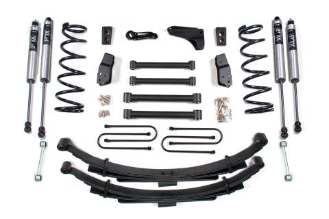 05-07 Dodge Power Wagon 4 Inch Lift Kit Block w/4 Inch Axle - NX2 Nitro Series Shocks BDS Suspension
