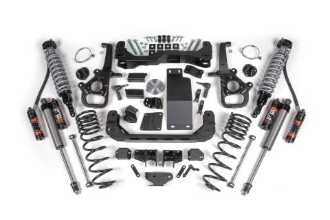 25-26 Ram 1500 4WD 4 Inch Suspension Lift Kit 3 Inch Rear Coil Spring - Standard Bore - Fox 2.5 Performance Elite Series C/O Front, Fox 2.5 Performance Elite Series Rear BDS Suspension