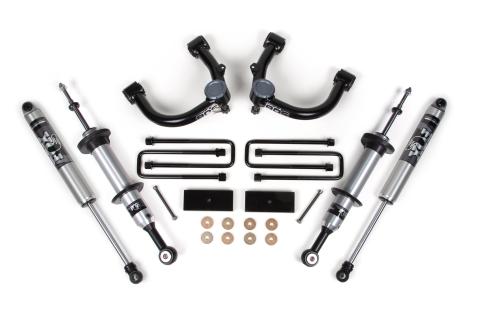 16-23 Toyota Hilux Performance Lift 2 Inch Front, 1 Inch Rear, Block - 2.5 Performance Elite Series C/O, 2.5 Performance Elite Series BDS Suspension