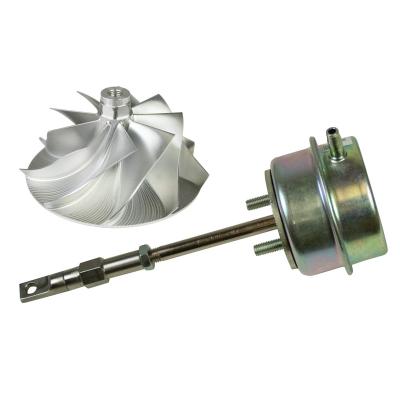 Billet Wheel and Waste Gate Combo Kit 1999.5-2003 7.3L Ford with OEM or Garrett Replacement Turbo BD Diesel