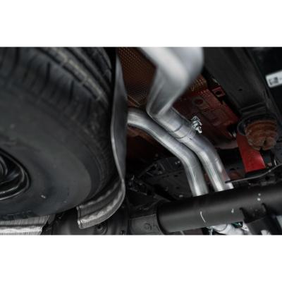 2.5 Inch Cat Back Exhaust System For 19-up Silverado/Sierra 1500 6.2L, 2022 Silverado LTD/ Sierra Limited 6.2L Dual Rear Aluminized Steel MBRP