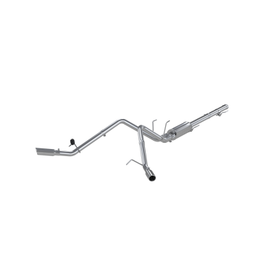 Cat Back Exhaust System Dual Split Side T409 Stainless Steel For 09-18 RAM 1500 5.7L 19-24 RAM 1500 Classic MBRP