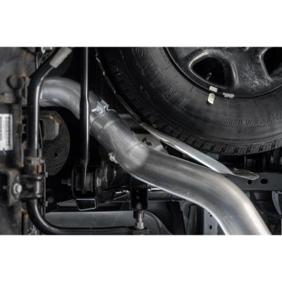 14-Up Ram 2500/3500 Armor Lite, Aluminized Steel 4 Inch Cat Back Single Side Exit Exhaust System MBRP