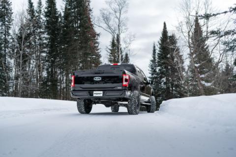 21-Up Ford F-150 4 Inch Cat Back Single Side Race Version 304 Stainless Steel Exhaust System MBRP