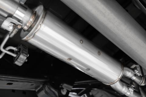 21-Up Ford F-150 Aluminized Steel 3 Inch Cat-Back 2.5 Inch Dual Split Side Exhaust System MBRP