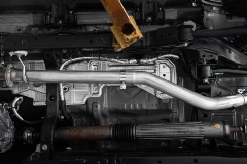 3 inch Cat-Back Single High Clearance Rear Exit 2021-Up Ford Bronco T304 Stainless Steel MBRP