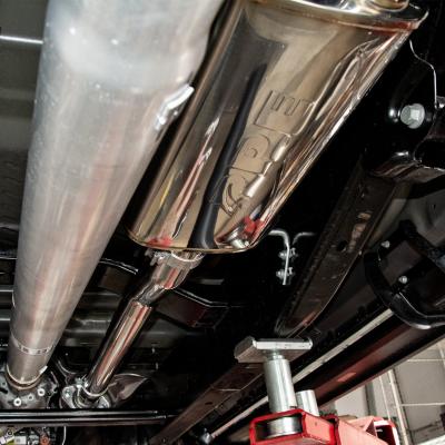 Exhaust Cat Back Ford F150 (2009-2014) Polished Tube Polished Tips