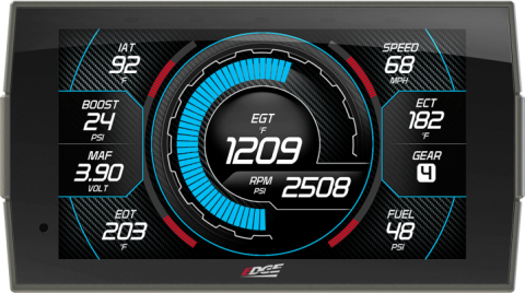 Evolution CTS3 for Cummins Up to +120 HP &amp; +315 lb-ft torque 2003–2012 Dodge Ram Cummins 50-state legal tuner &amp; touchscreen monitor Edge Products