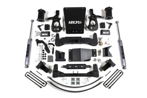 8 Inch Lift Kit Silverado/Sierra 1500 14-18 4WD Cast Steel NX2 Nitro