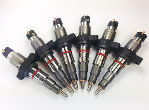 Dodge 03-04 Reman Injector Set 45 Percent Over 120hp Dynomite Diesel