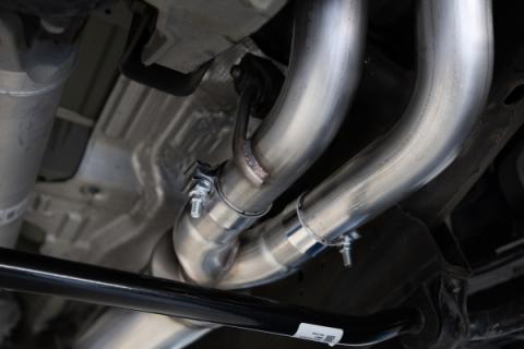 21-Present Cadillac Escalade 6.2L Armor Pro 3-Inch Cat-Back, 2.5-Inch Dual Split Rear Exhaust MBRP