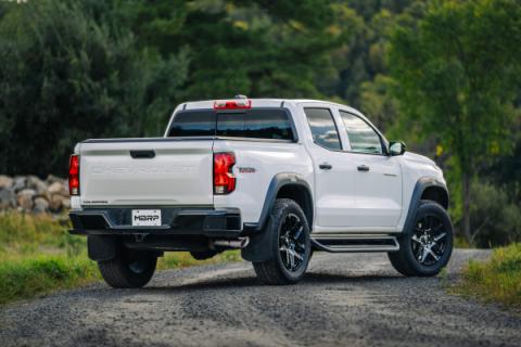 2023-Up Chevrolet/GMC Colorado/Canyon 2.7L T304 Stainless Steel 3 Inch Cat-Back Exhaust Single Side Exit with Tip Armor Pro MBRP