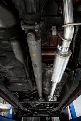 2019-Present Silverado/Sierra 1500 2.7L T304 Stainless Steel 3 Inch Cat-Back, Single Side Exit, Armor Pro MBRP