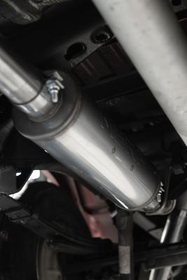 2019-Present Silverado/Sierra 1500 2.7L Black-Coated Aluminized Steel 3 Inch Cat-Back Single Side Exit Armor BLK MBRP