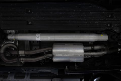 22-Present Ford F-150 Raptor 3.5L and Raptor R 5.2L Armor Pro 3-Inch Axle-Back Dual Split Rear Turn Down MBRP