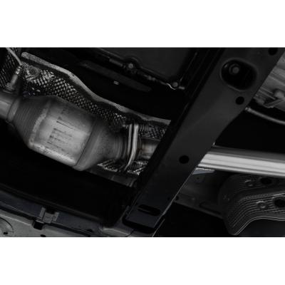 2022-Up Toyota Tundra 3.4L T304 Stainless Steel 2.5 Inch Dual Cat-Back Single Side Exit MBRP