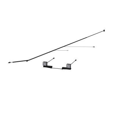 24-26 Ford Ranger, Black-Coated, Bumper Light Kit Spot Beam MBRP
