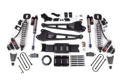 19-24 Ram 3500 4WD 6 Inch Radius Arm Suspension Lift Kit, 5 Inch Rear, Block w/o Overload, 6 Bolt Diesel - Fox 2.5 Performance Elite Series C/O Front, Fox 2.5 Performance Elite Series Rear BDS Suspension