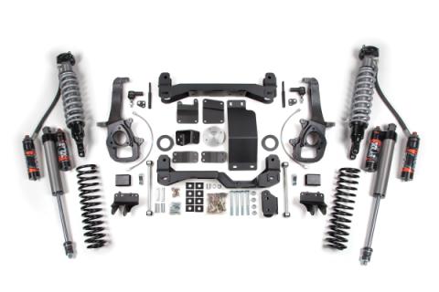 12 Ram 1500 6 Inch Suspension Lift Kit, 5 Inch Rear Lift, Coil Spring - Fox 2.5 Performance Elite Series C/O, Fox 2.0 IFP Performance Series Shocks BDS Suspension